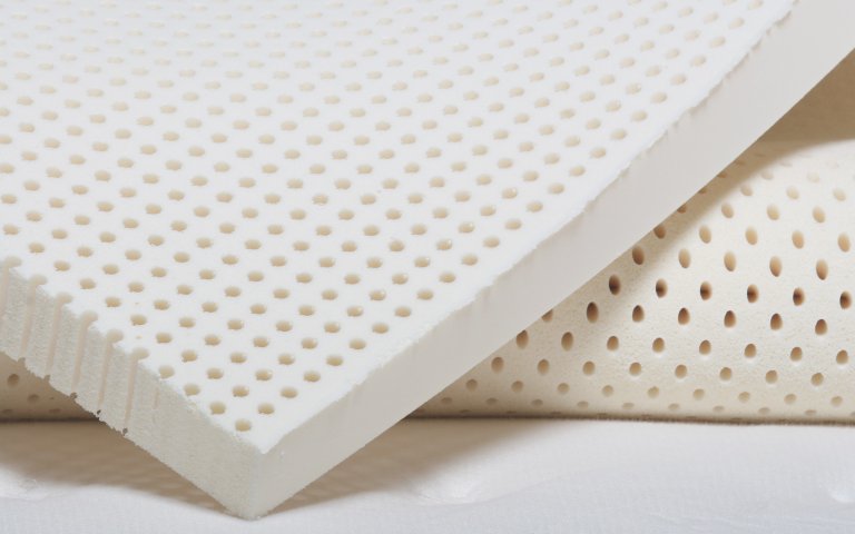 natural-latex-topper Natural Talalay latex topper detailed view.