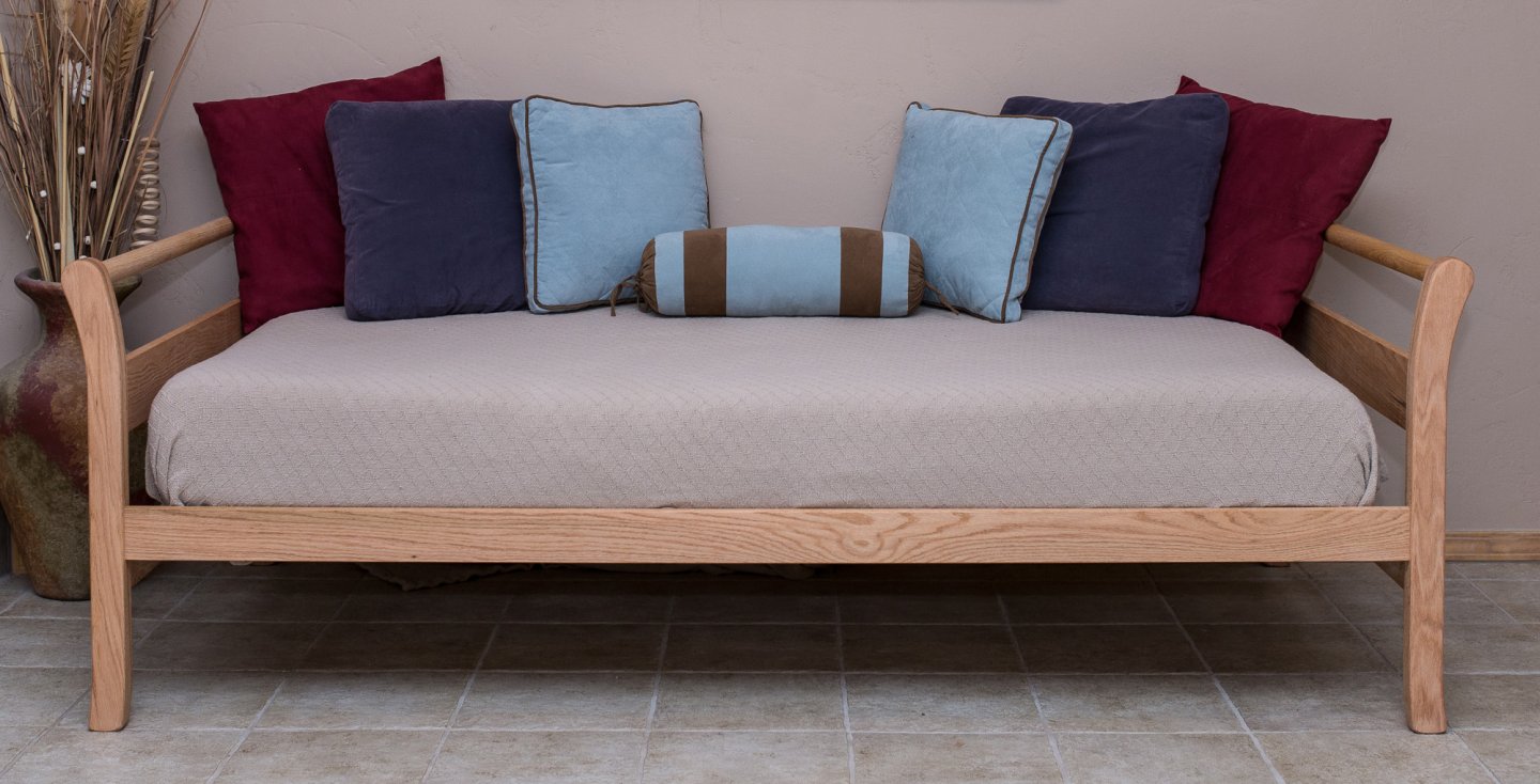 Custom Platform Frames A beautiful handmade custom daybed platform frame.